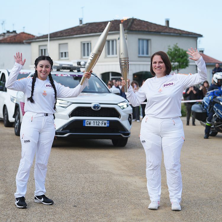 Relais de la flamme des Jeux Olympiques de Paris 2024, Charente