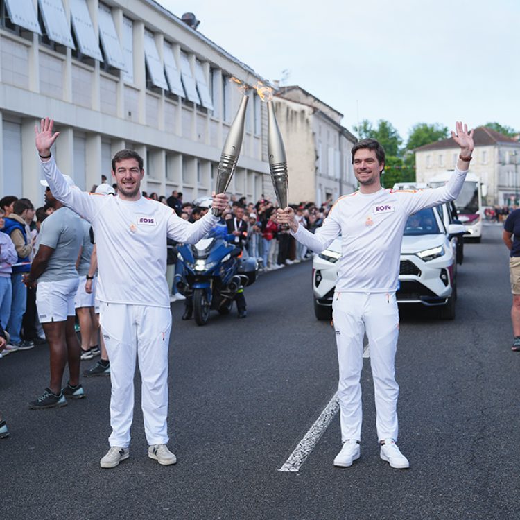 Relais de la flamme des Jeux Olympiques de Paris 2024, Charente