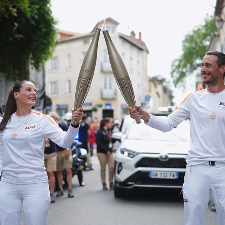 Relais de la flamme des Jeux Olympiques de Paris 2024, Charente